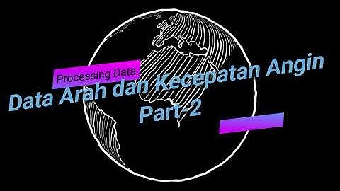 Hydrodynamic Model of Ocean Currents Tutorial Part 5-Wind Data Processing (Part 2)