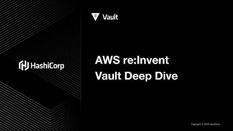 AWS re:Invent - Using Vault with AWS Lambda and More