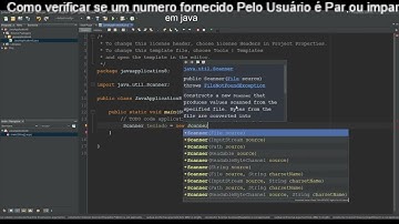 Como verificar se um numero é PAR OU IMPAR "MANEIRA MAIS FÁAAACIL" EM JAVA