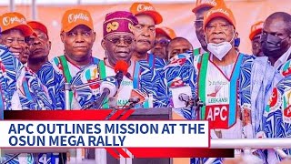 Osun State Governorship Election: APC Holds Mega Rally, Outlines Mission (Watch)