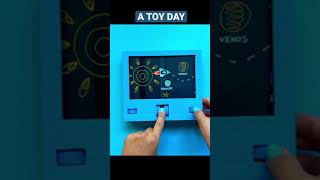 DIY 🚀 SPACE SHUTTLE GAME #shorts #atoyday #planetforbaby #learnplanets #planetsize