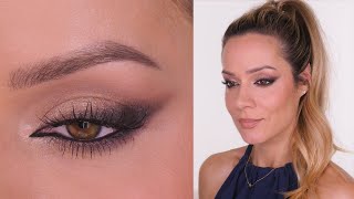 Date Night Makeup: Smokey Eye & Nude Lip Tutorial for Valentine’s