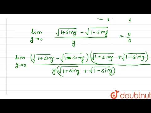 `lim_(xto0)(sqrt(1+x)-sqrt(1-x))/(sin^(-1)x)`