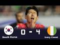 「なんたる屈辱だ！」韓国代表がコートジボワールに完全敗北…衝撃の0-4 🤯🔥❯ 国際親善試合 2026年3月28日