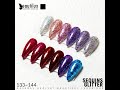 Beautilux Gel Nail Polish Sequins Glitter Color 133~144