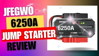 JFEGWO 6250A Jump Starter Car Battery Booster Power Bank by 4K Motoring 555 views 4 months ago 6 minutes, 25 seconds