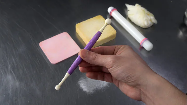 How to Use Fondant and Gum Paste Ball Tool [ Cake Decorating For Beginners ]