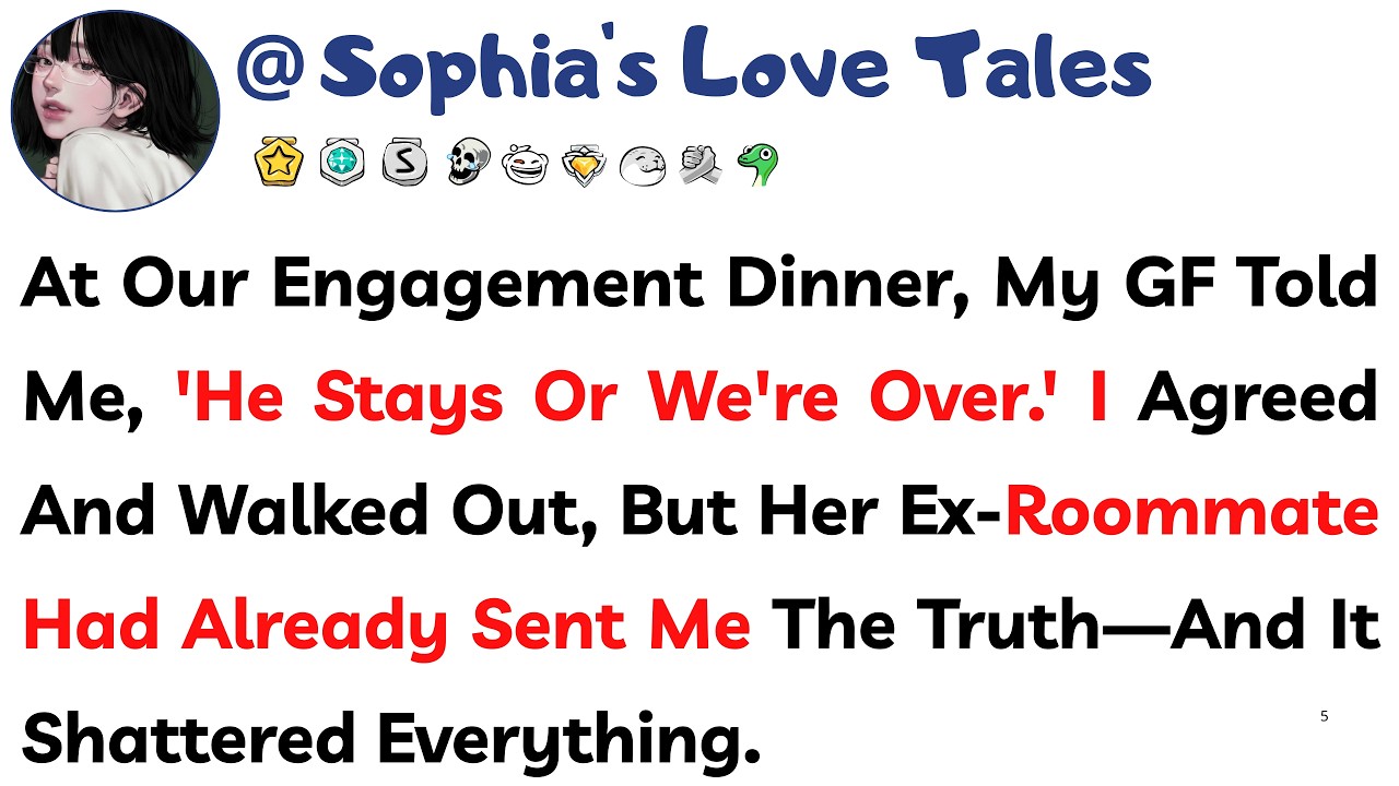 At Our Engagement Dinner, My GF Told Me, 'He Stays Or We're Over.' I Agreed And Walked Out, But Her