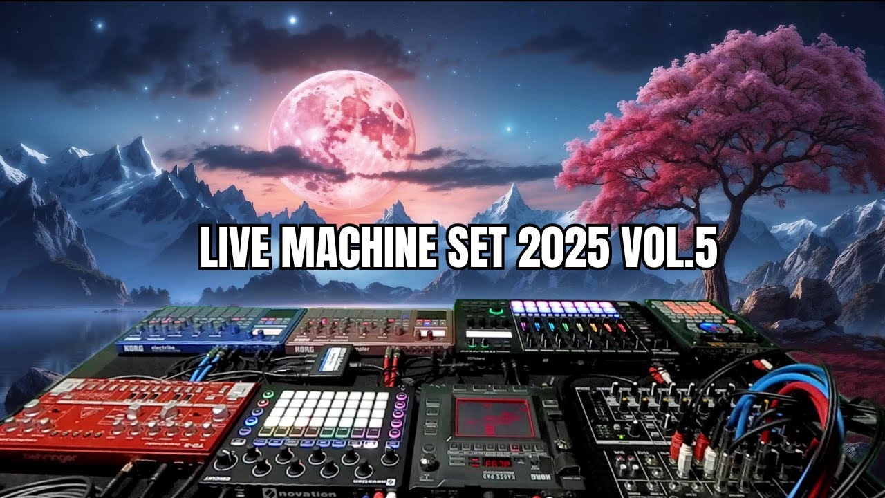 JAPANESE ACID TECHNO | LIVE MACHINE DJ 2025 VOL.5 - YouTube