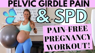 Symphysis Pubis Dysfunction Pregnancy Workout (Exercises Good for Pelvic Girdle Pain too)!