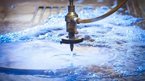 ACCURL 3D 5 Axis Waterjet CNC Machine | Water jet Cutting Stainless Steel | High Pressure Waterjets