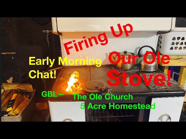 Cooking Chili on an Antique Marco Pride Wood Stove - YouTube