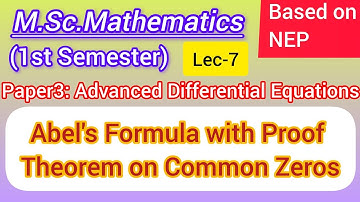 Lec-7 | Abel
