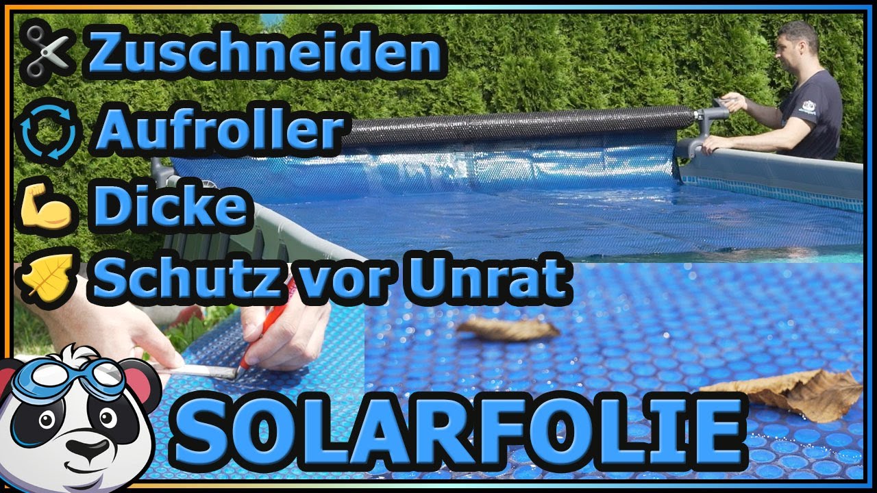 417cm für Ø Bestway Nettomaß | Solarfolie Pools Poolpanda 427cm