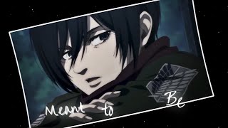 Mikasa S4 Aot Editamv