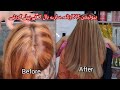 How We Turn This Badly Treated Disaster Into Beautiful Hairs..?? || Highlights With Base Color