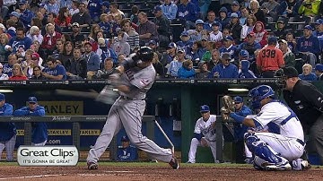 CLE@KC: Chisenhall launches a solo homer to right