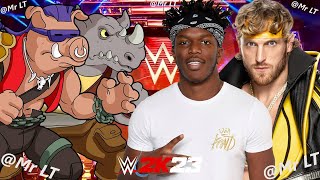 KSI & LOGAN PAUL vs BEBOP & ROCKSTEADY | WWE 2K23