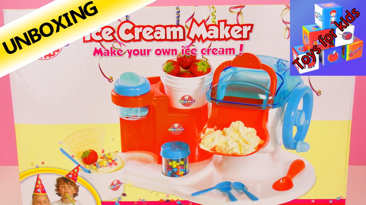 Young Chef Ice Cream Maker