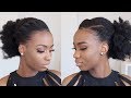 SISTER PUFF IS BACK! - EASY AND SIMPLE 4C NATURAL HAIR STYLE