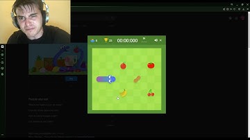 Snake Game Fast Speed Small Map 5 Fruit 25 Score Speedrun