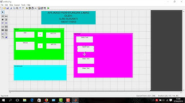 Tutorial membuat aplikasi perhitungan limas