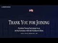 President Trump Participates in an Arrival Ceremony with the President of China