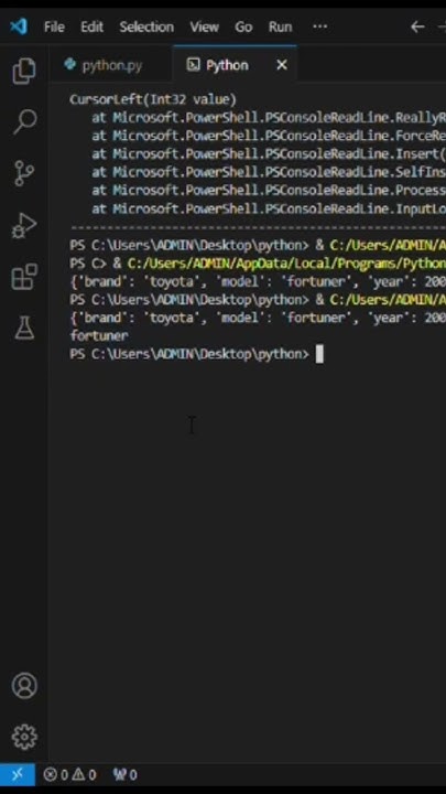 How To Access Dictionaries Items Using Python #34 #viral #shorts # ...