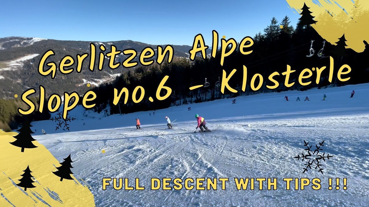 Gerlitzen Alpe Sky Resort 2022 - Presenting slope no.6 | Sky Slopes Austria