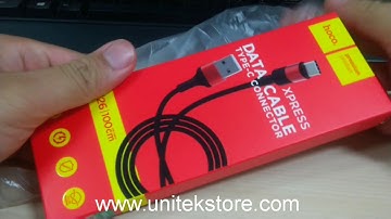 UNITEK STORE | Cáp sạc điện thoại  USB TypeC HOCO chính hãng