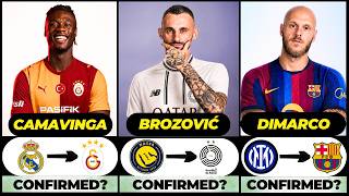 🚨 NEW CONFIRMED TRANSFERS & RUMOURS! 🚨🔥 ft. Brozovic, Camavinga, Dimarco... etc