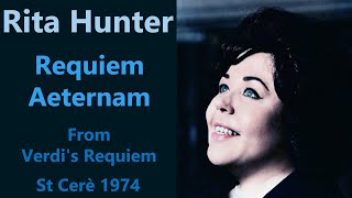 Rita Hunters Angelic Requiem Aeternam Verdis Requiem 1974