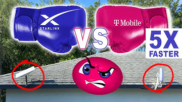 T-Mobile vs Starlink: 5X Faster Internet at 1/3 The Price