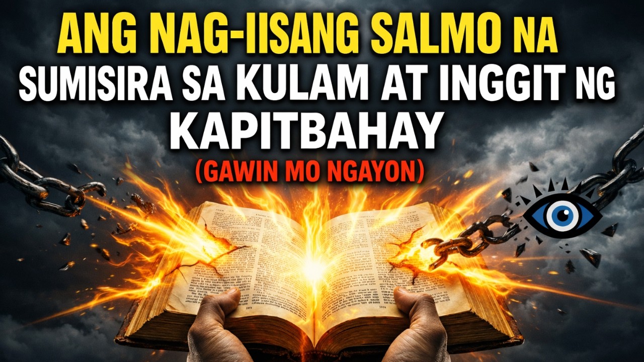 ANG NAG-IISANG SALMO na SUMISIRA sa KULAM at INGGIT ng KAPITBAHAY (Gawin MO NGAYON)
