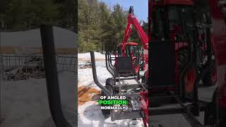 Log Loader Reach: Snow Doesn't Stop This Machine! #metavic #logloader