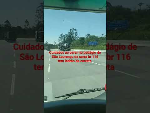 lugar perigoso pedágio