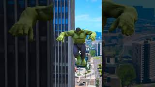 Hulk Brother&#39;s  Saves Skibidi Hulk and His Son 😎 #gta5 #shorts #viral #hulk