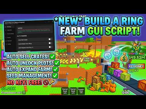 *NEW* BUILD A RING FARM SCRIPT (AUTO FARM, AUTO BUY CRATES) NO KEY!