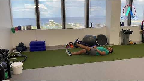 Banded Dynamic Hamstring Stretch