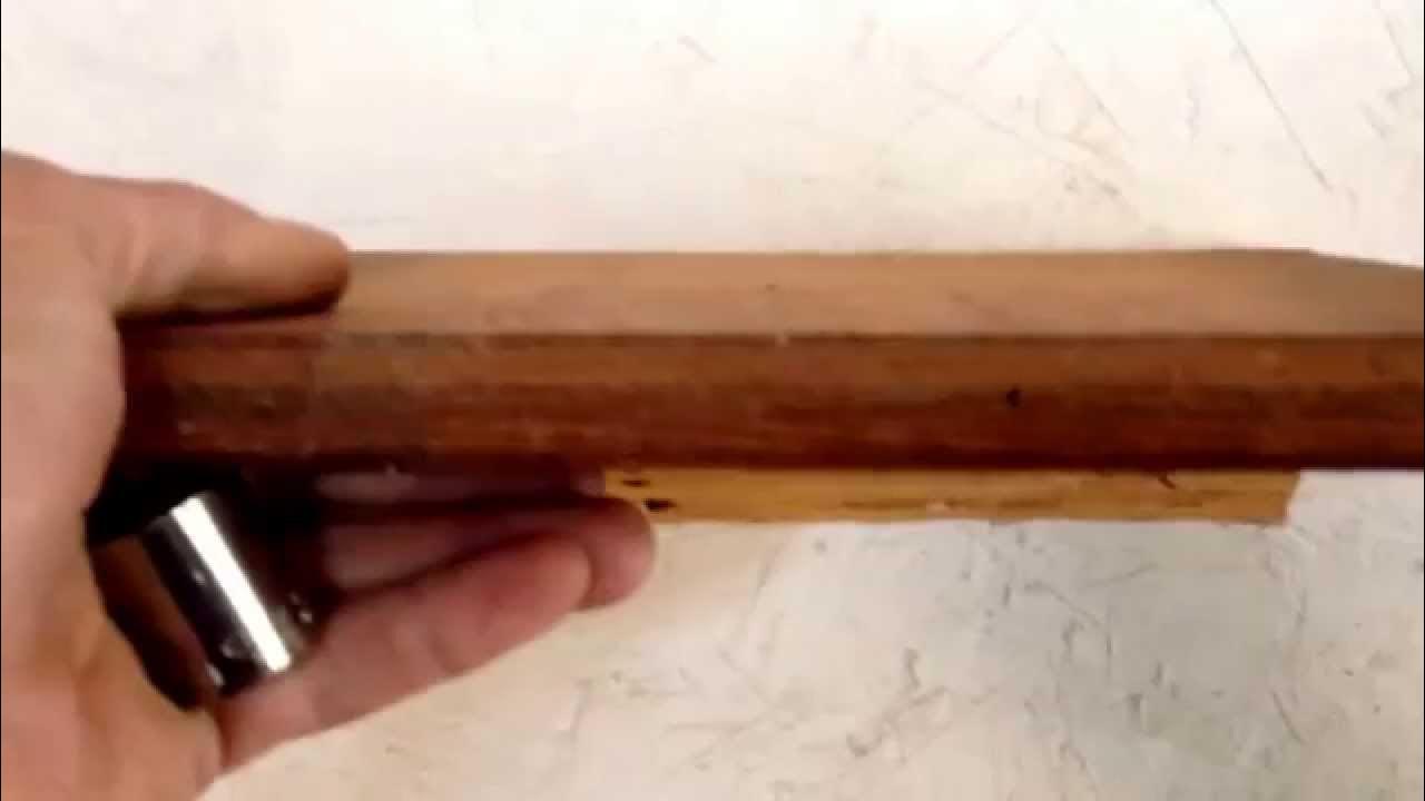 Leveling a shelf without a level handy! YouTube