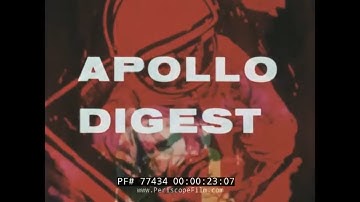NASA APOLLO PROGRAM FILM  TESTING APOLLO SPACECRAFT SYSTEMS  77434