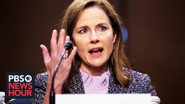 The unusual tone and timeline of Amy Coney Barrett...