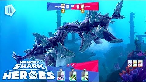 HUNGRY SHARK HEROES FULL SCREEN GAME PLAY!!!