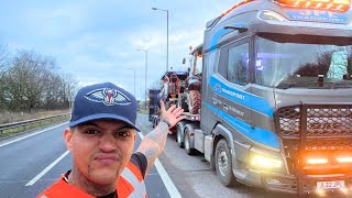 Truck Danger and Highway Hazards  My First Low Loader Job