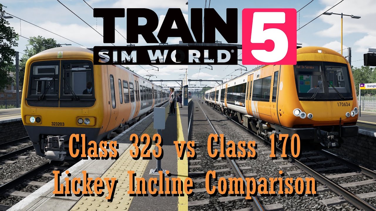Train Sim World 5: Class 323 vs Class 170 Lickey Incline Comparison ...