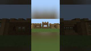 идеи как построить простой забор из дуба больше идей #вмайнкрафт #minecraftshorts #вмайн #а4  #shors