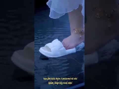 Video Dép bánh mỳ nữ đế chống trơn trượt, đi thoải mái trong... - youtube