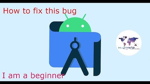 How to fix this error 