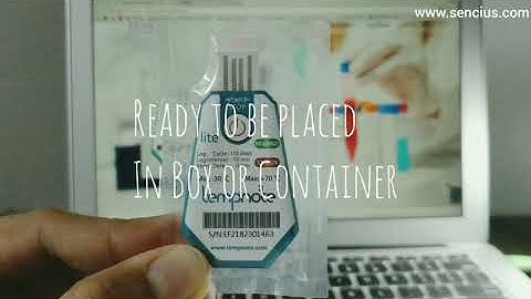 Tempnote-Lite Operation Procedure by Sencius Technologies