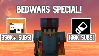 I Played Bedwars With Guiny And CalebIsSalty!